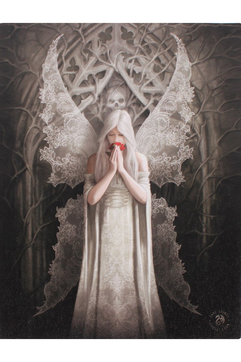 Anne Stokes Only Love Remains Canvas Plaque