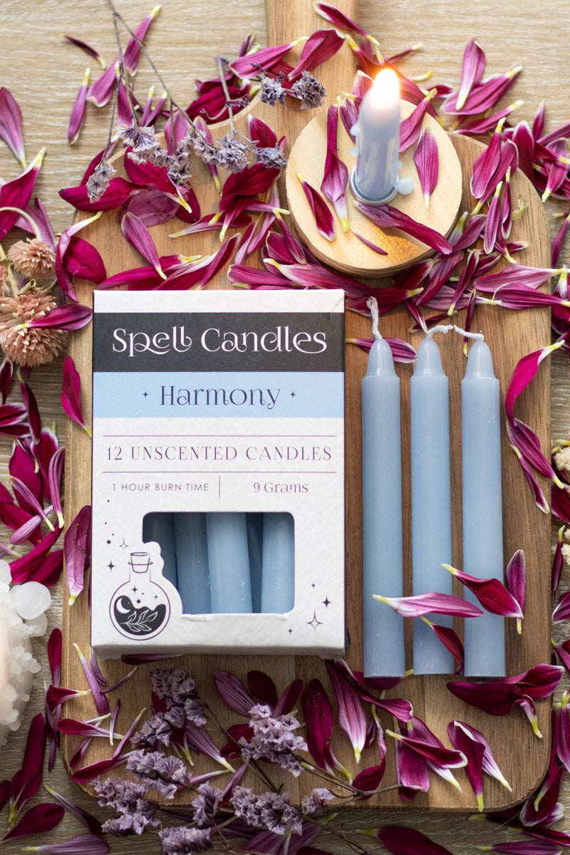 Pack of 12 Harmony Spell Candles