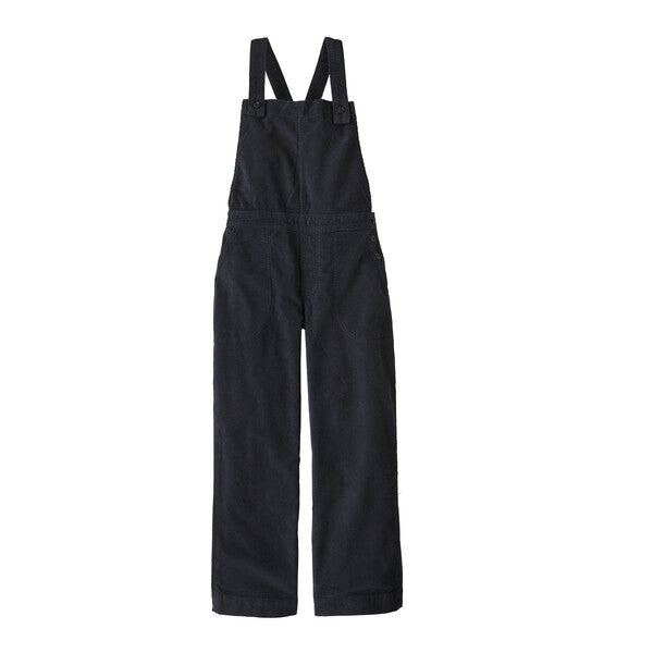 Patagonia Women's Stand Up Cropped Corduroy Overalls - Pitch Blue