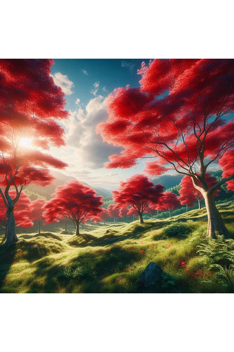 Oakhart Sunset Meadow Print