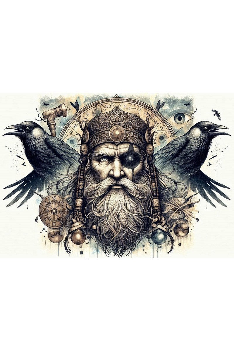 Oakhart Odin's Gaze Print