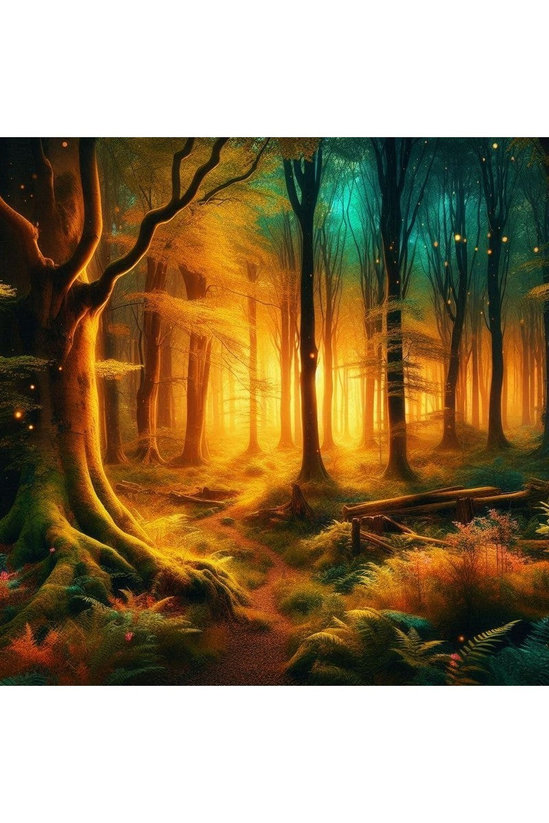 Oakhart Glow of the Mystic Forest Print