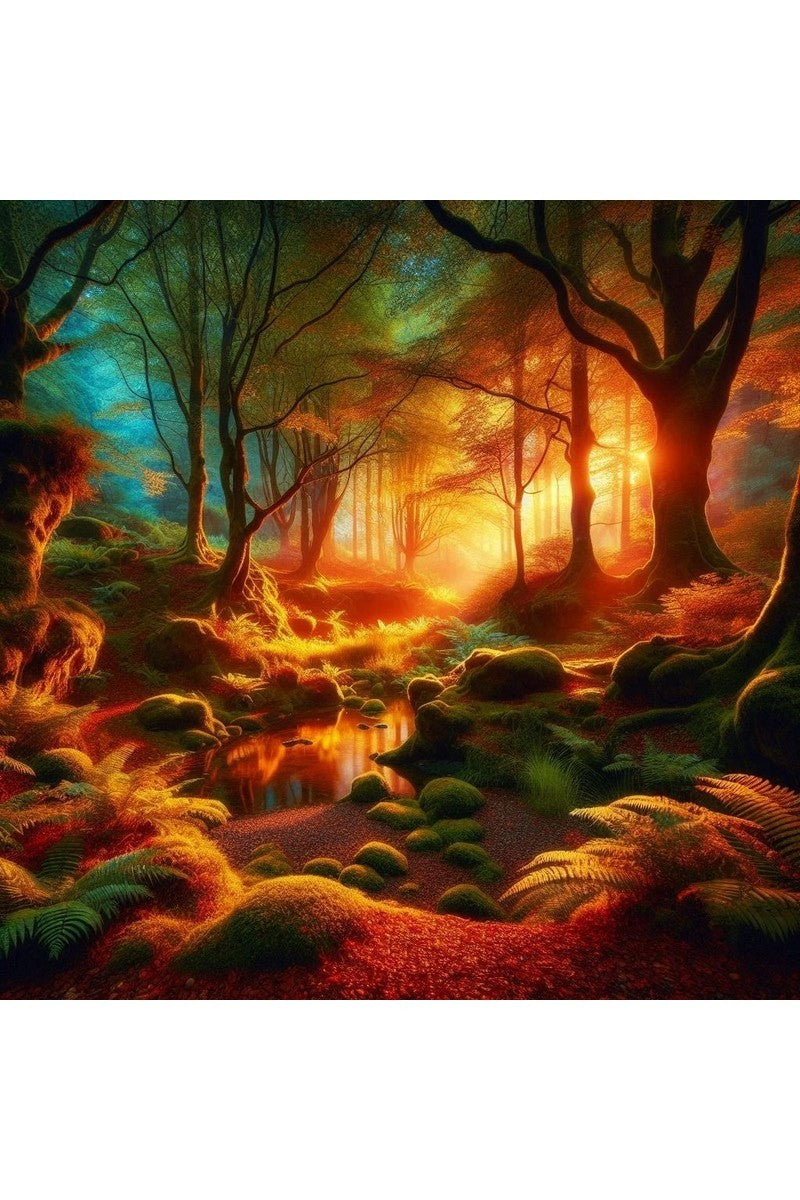 Oakhart Autumnal Glow Print