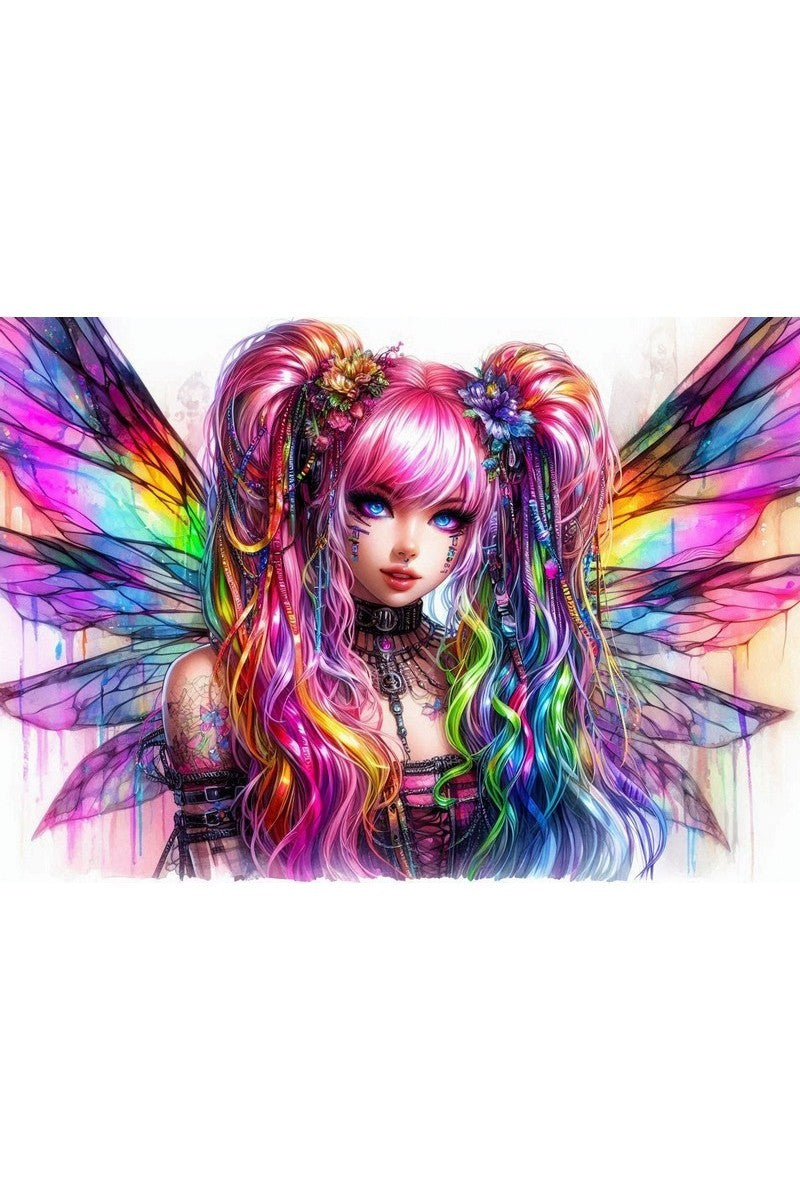 Oakhart Colourful Chaos Print