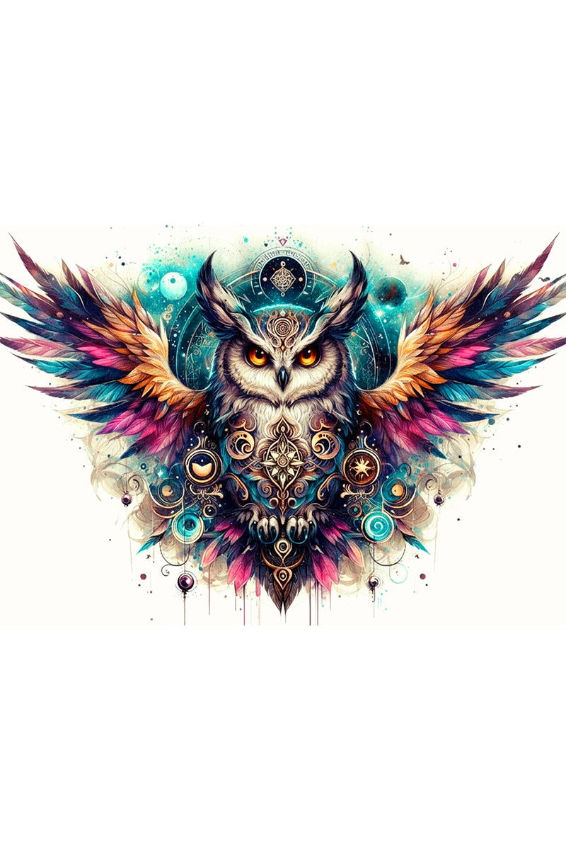 Oakhart Feathers of the Cosmos Print