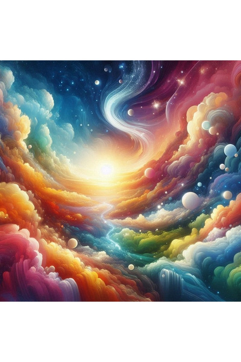 Oakhart Cosmic Cloudscape Print