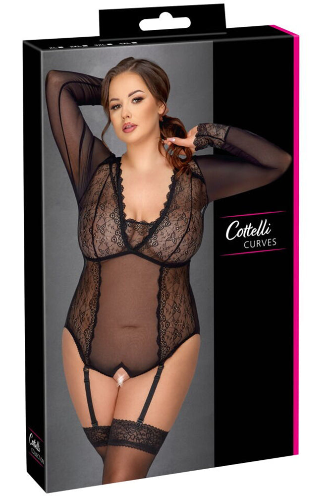 Cottelli Curves Plus Size Body (XL, 4XL)
