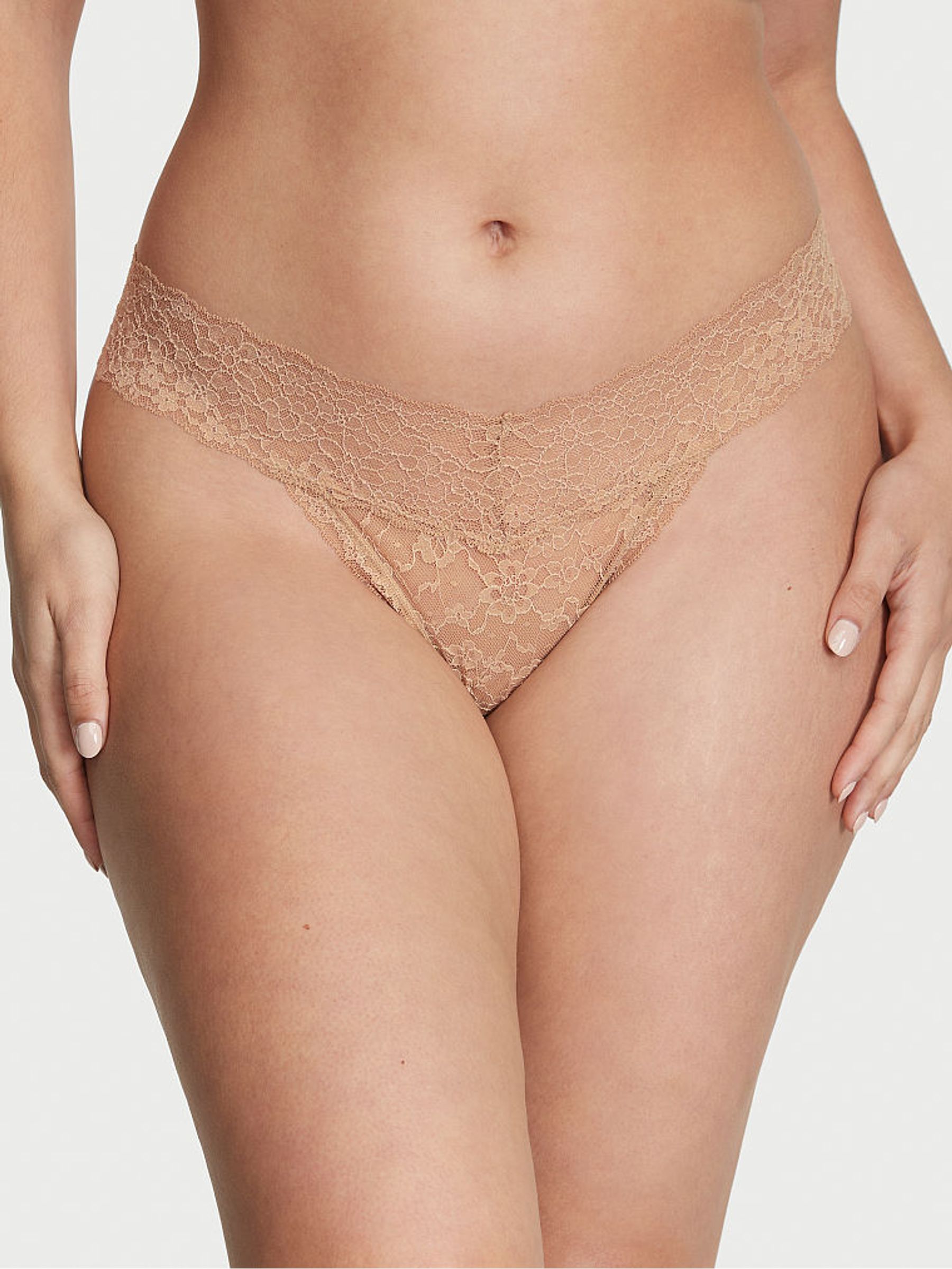 Sweet Praline Nude Thong Knickers