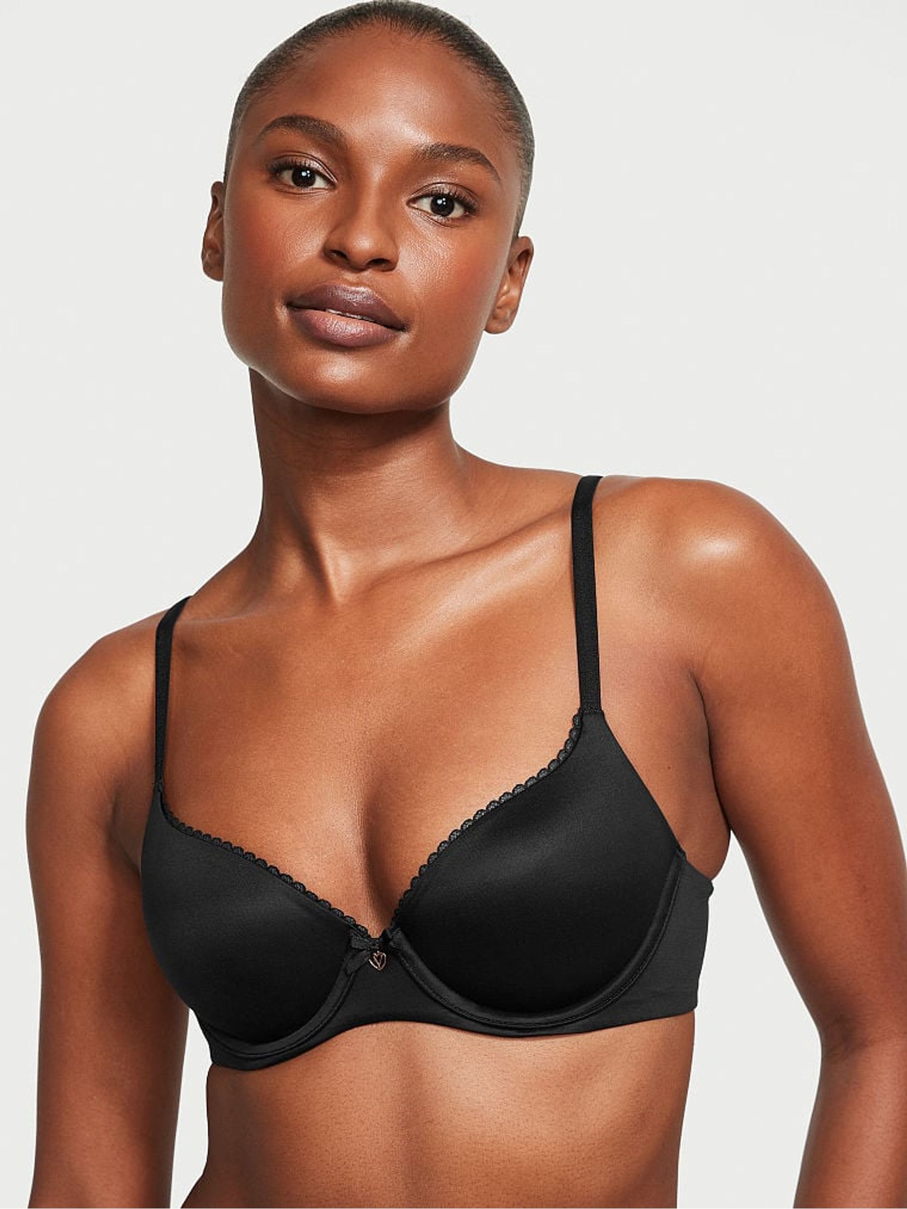 Black Demi Bra