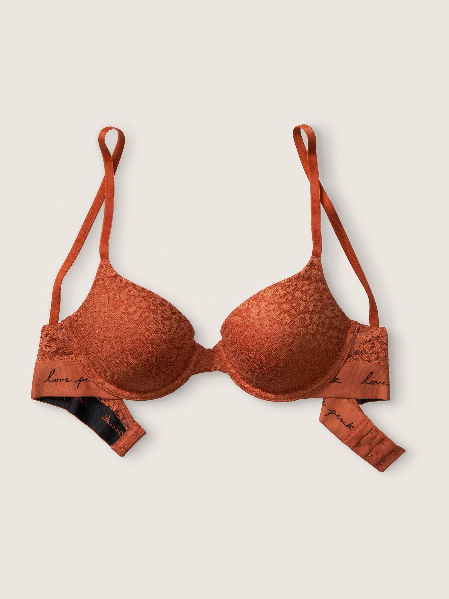 Chestnut Spice Brown Wear Everywhere T-Shirt Bra