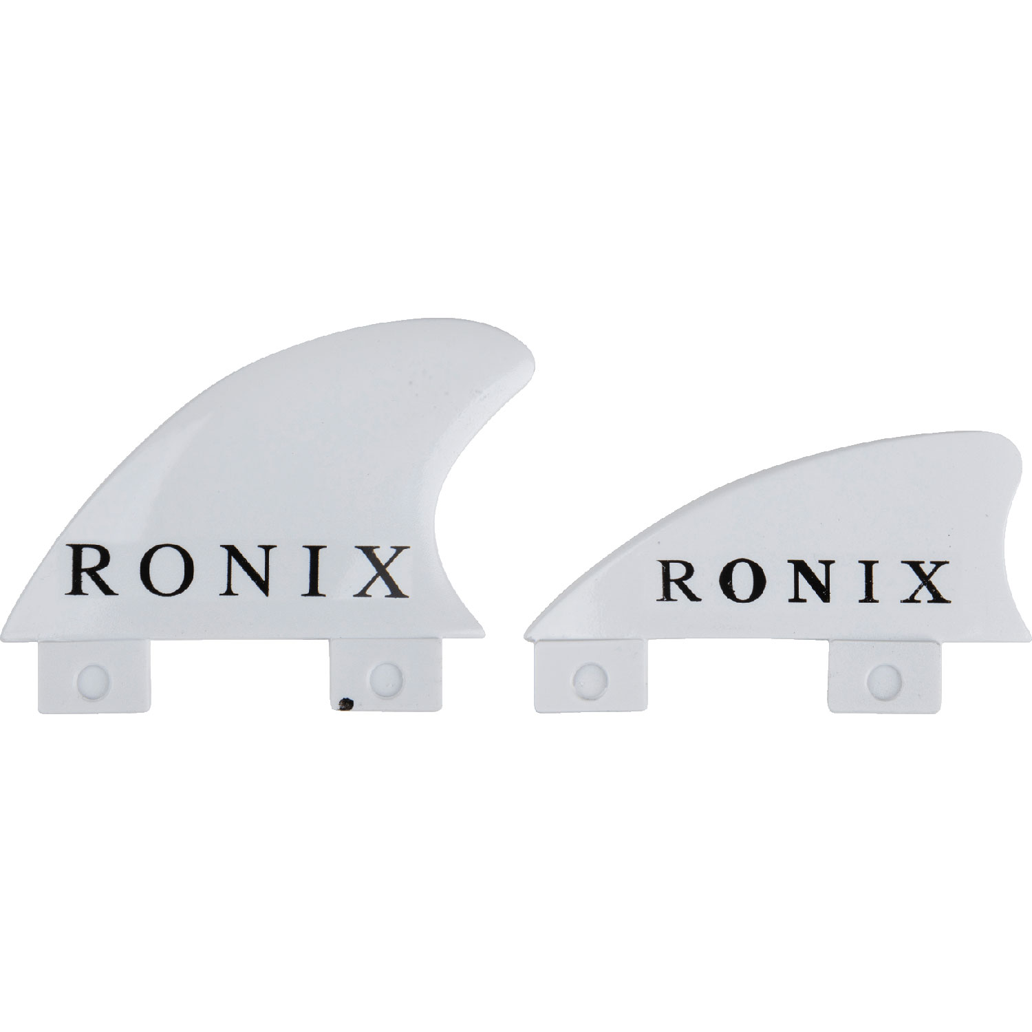 Ronix Wakesurfer Fins - Kids - Bottom Mount - White