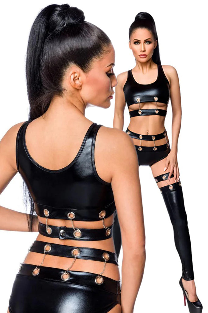 Saresia Wetlook Set with Gauntlets