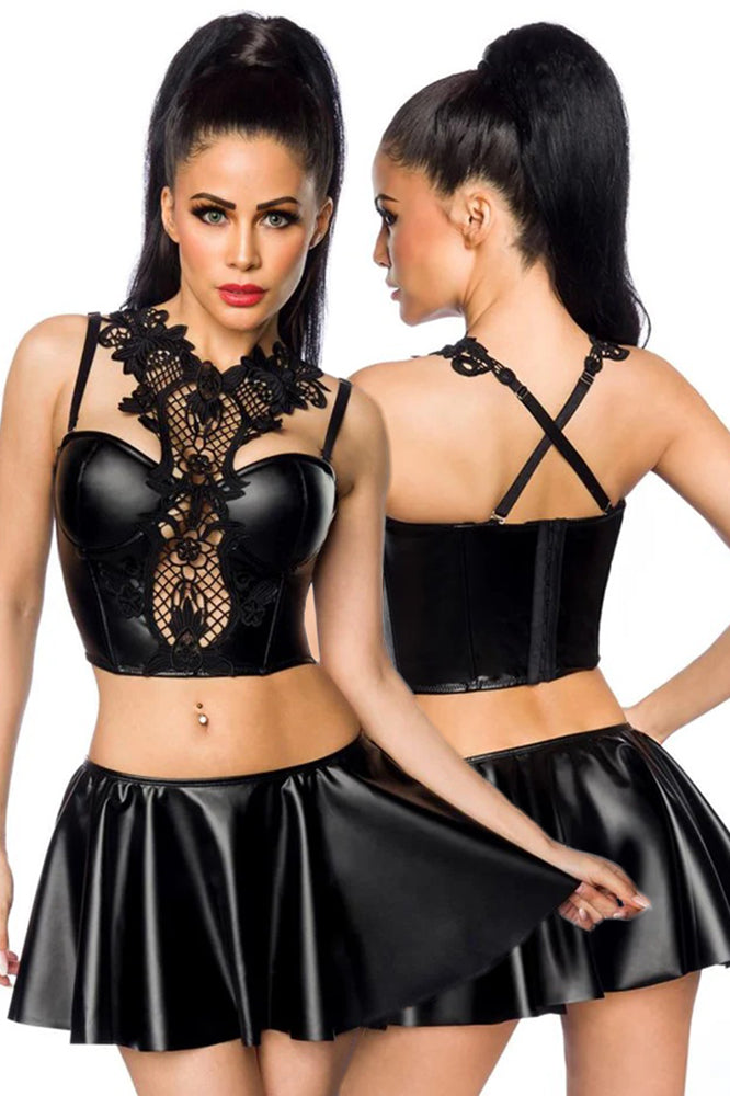 Saresia Sexy Wetlook Set