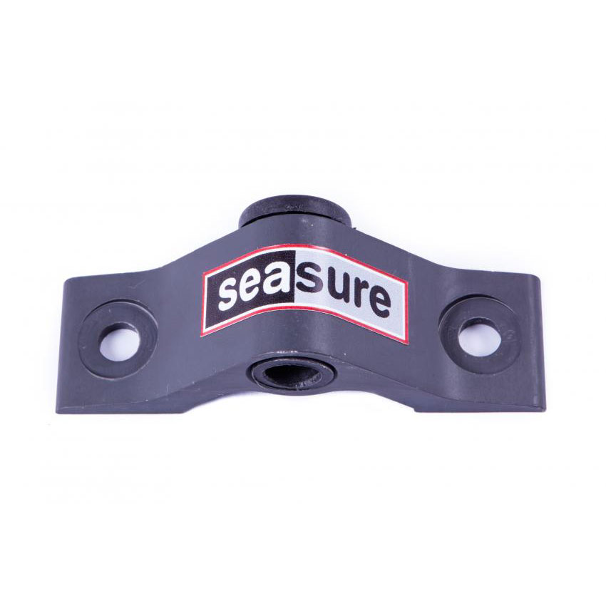 SeaSure 2 Hole Top Transom Gudgeon - 8mm - Carbon Bush