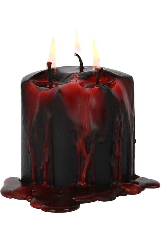 Small Vampire Blood Pillar Candle