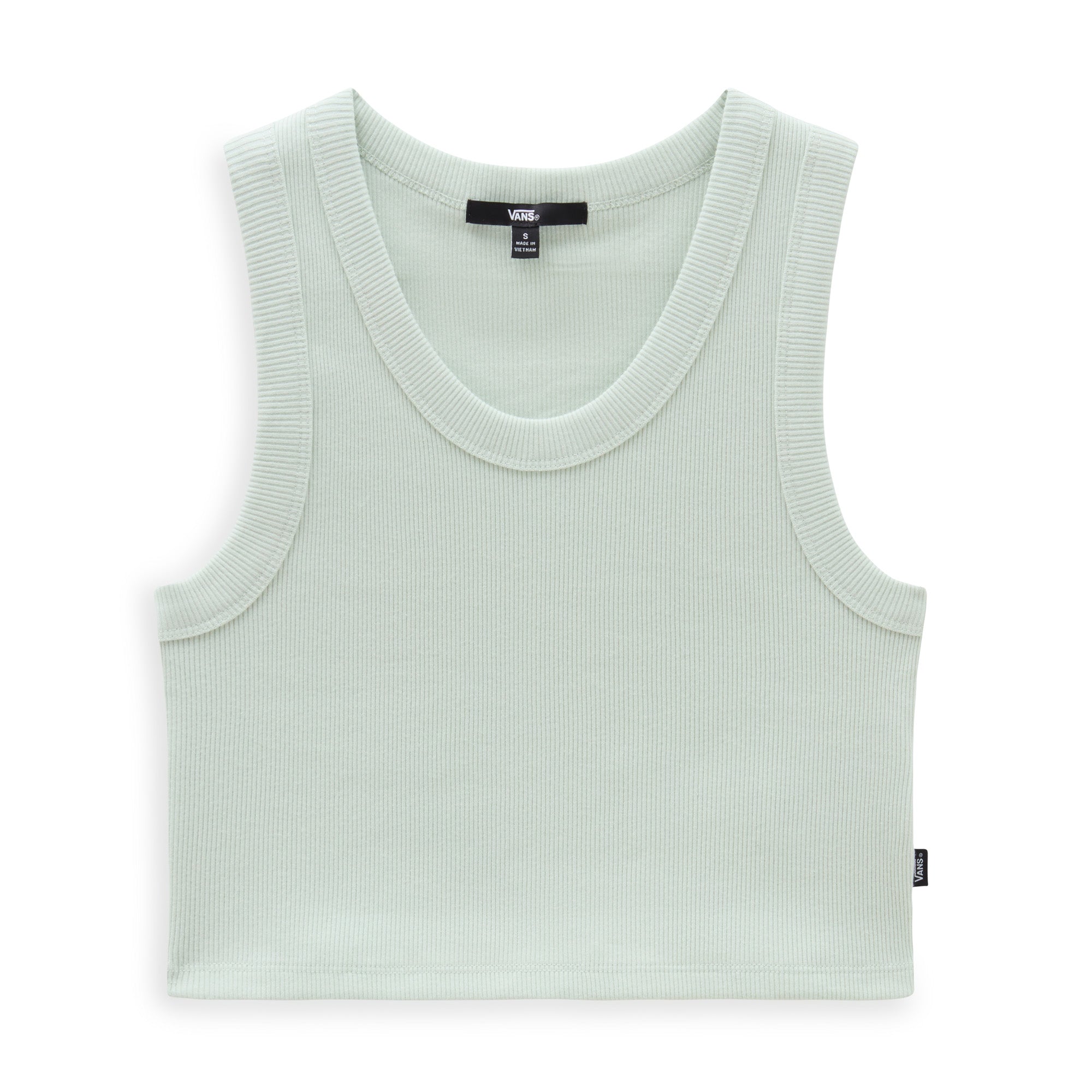 Vans Drew Rib Tank Top - Pale Aqua