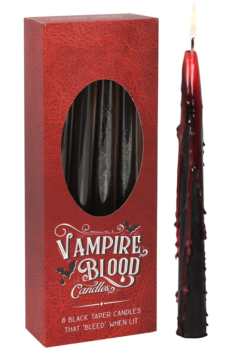 Vampire Blood Taper Candles 8