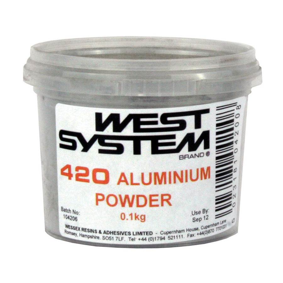 West Systems 420 Aluminium Powder - 0.1Kg