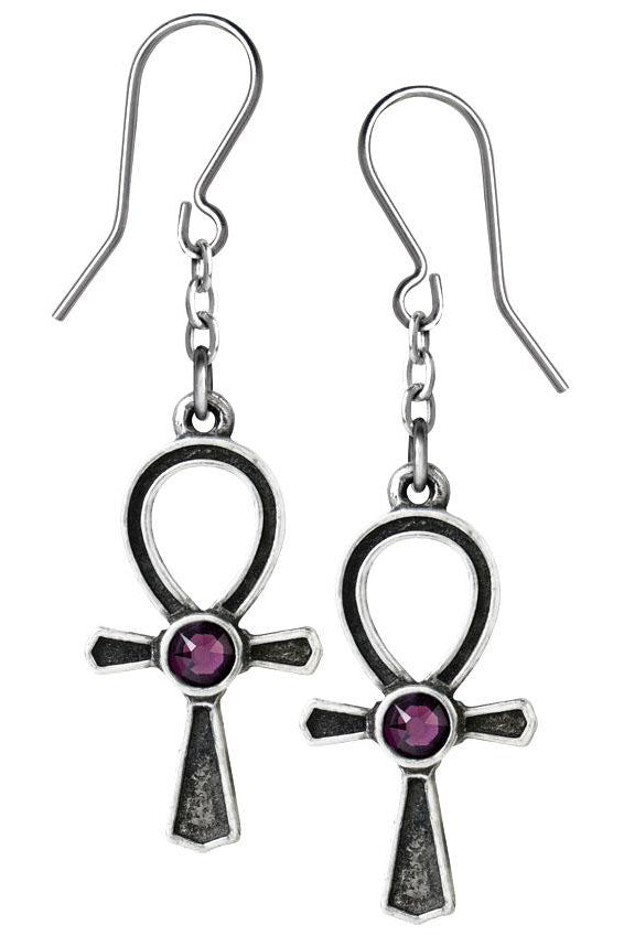 Alchemy Ankh of Osiris Earrings E372