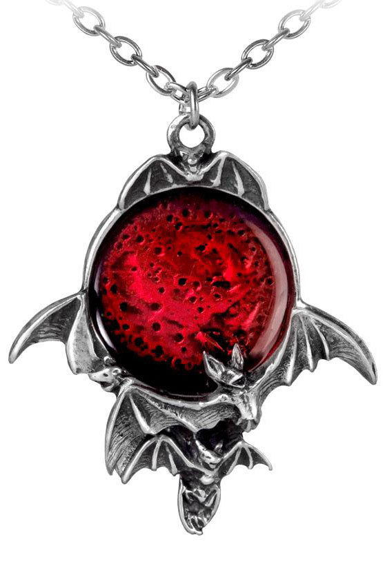 Alchemy Blood Moon Bat Pendant P447