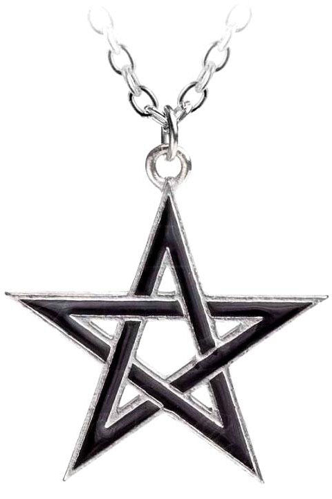 Alchemy Black Star Pentagram Pendant