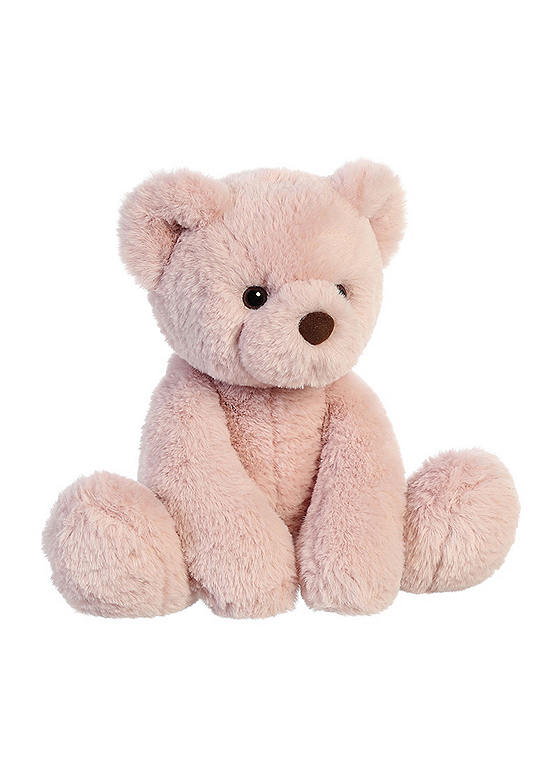 Aurora Avery Bear Dusty Pink Soft Toy