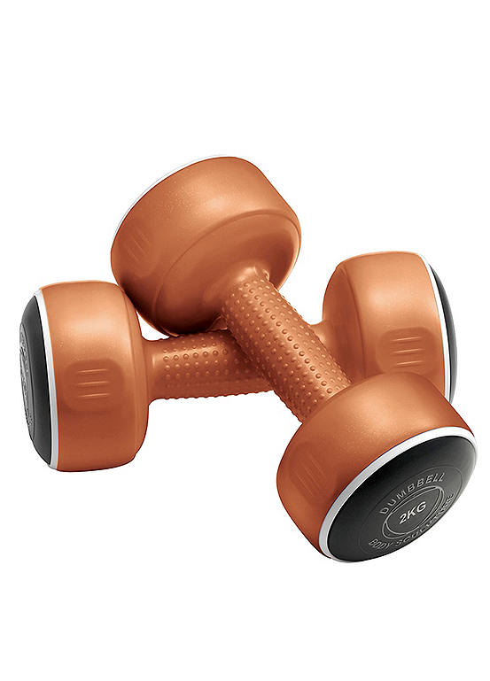 Body Sculpture 2 x 2kg Smart Dumbbells