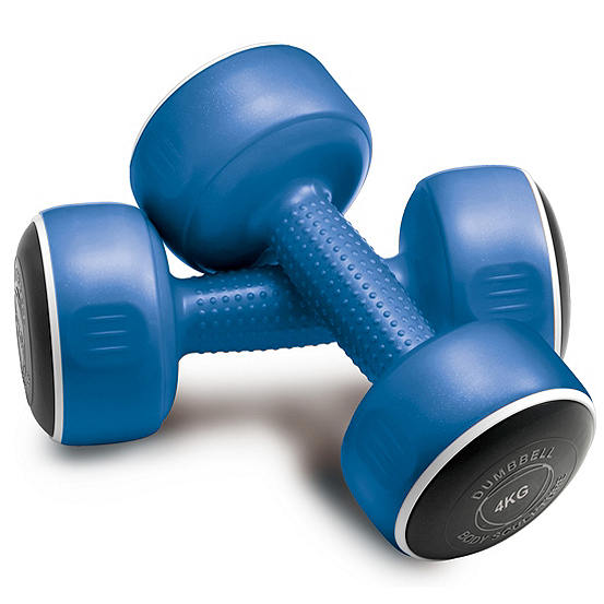Body Sculpture 2 x 4kg Smart Dumbbells