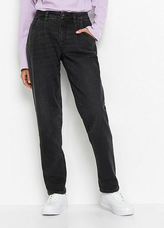 bonprix Barrel Leg Jeans
