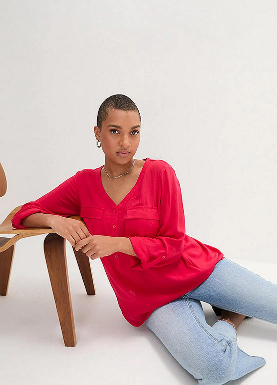 bonprix Casual Viscose Blouse