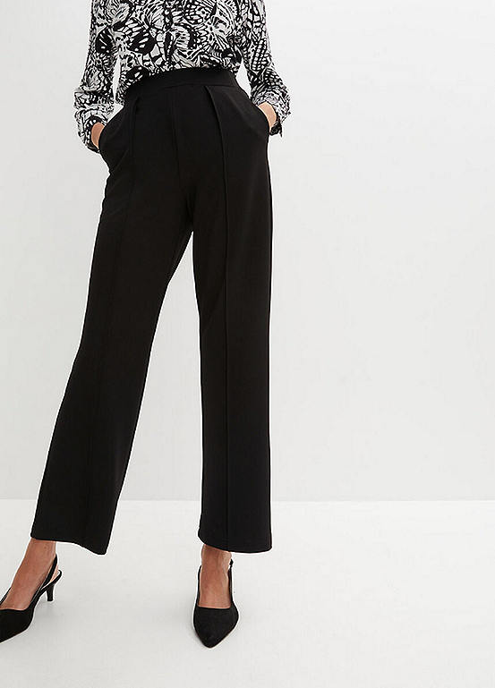 bonprix Comfortable Pull-On Trousers