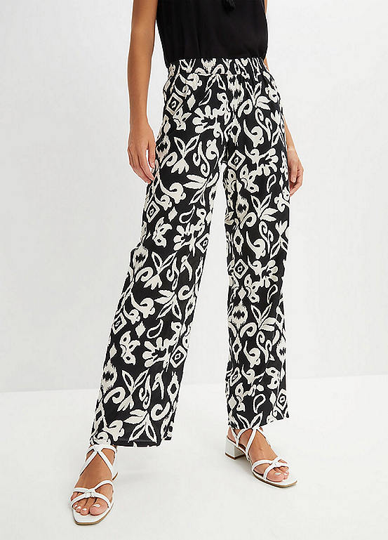 bonprix Damask Printed Trousers