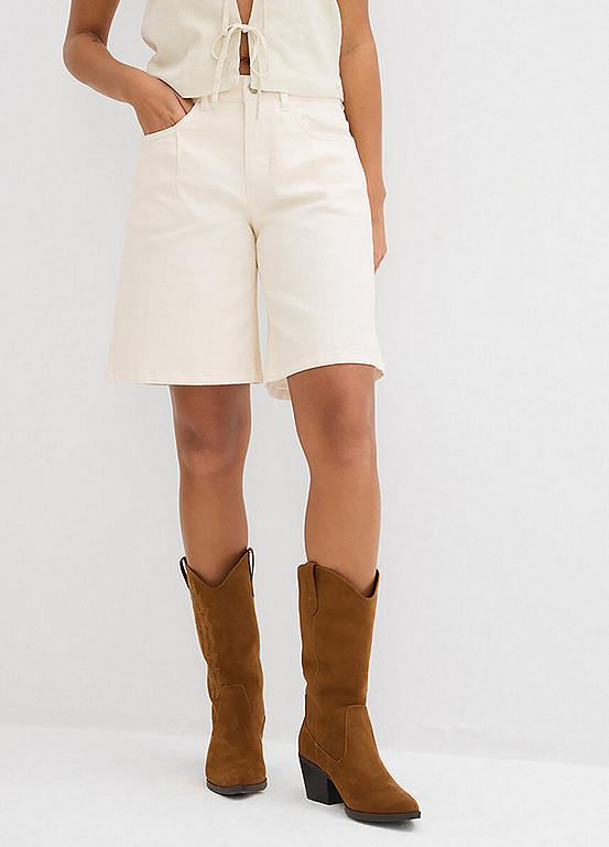 bonprix Denim Bermuda Shorts