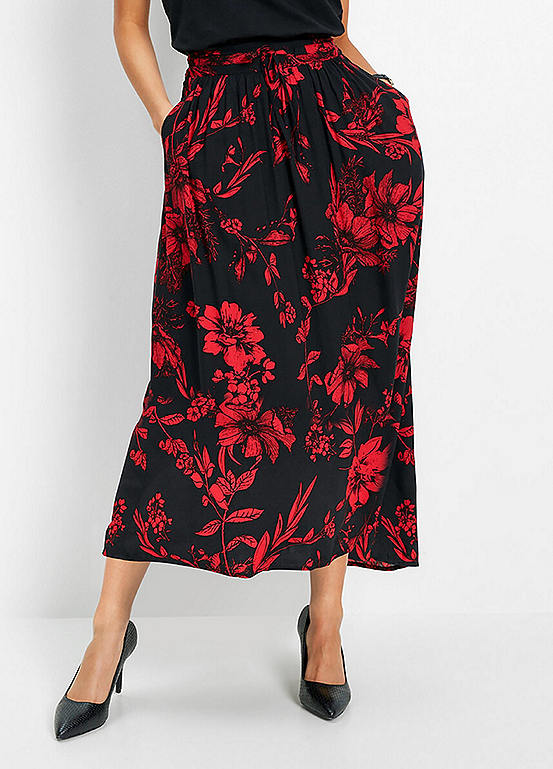 bonprix Viscose Maxi Skirt