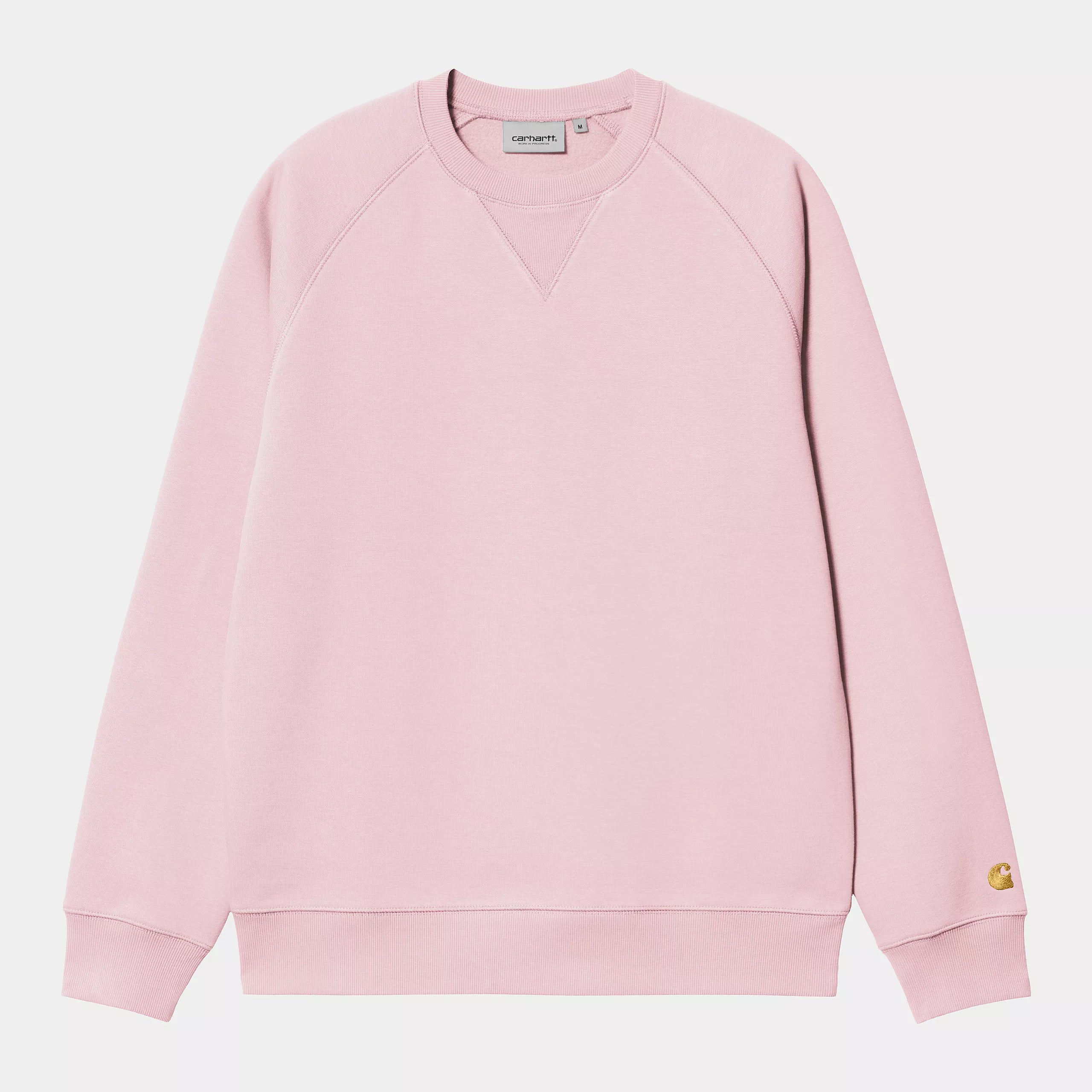 Carhartt Chase Sweatshirt - Air Pink / Gold