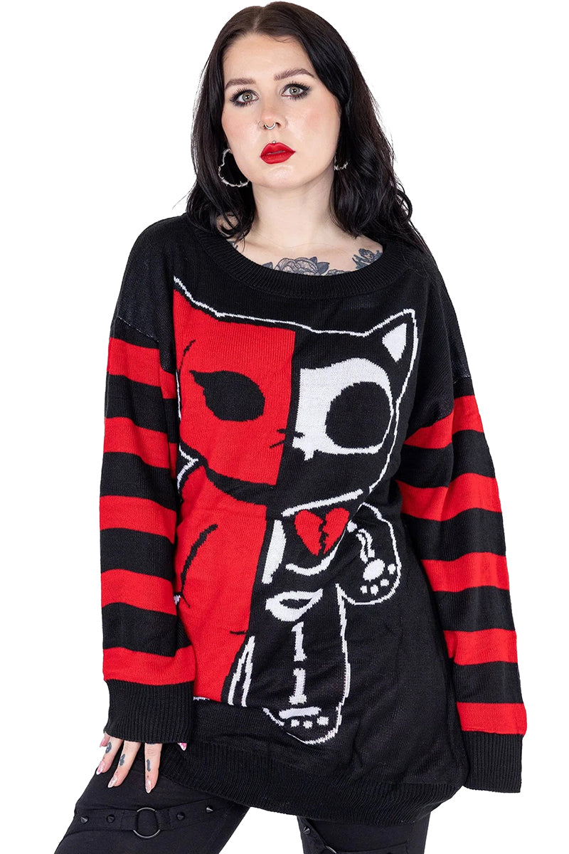 Half dead Cat Jumper