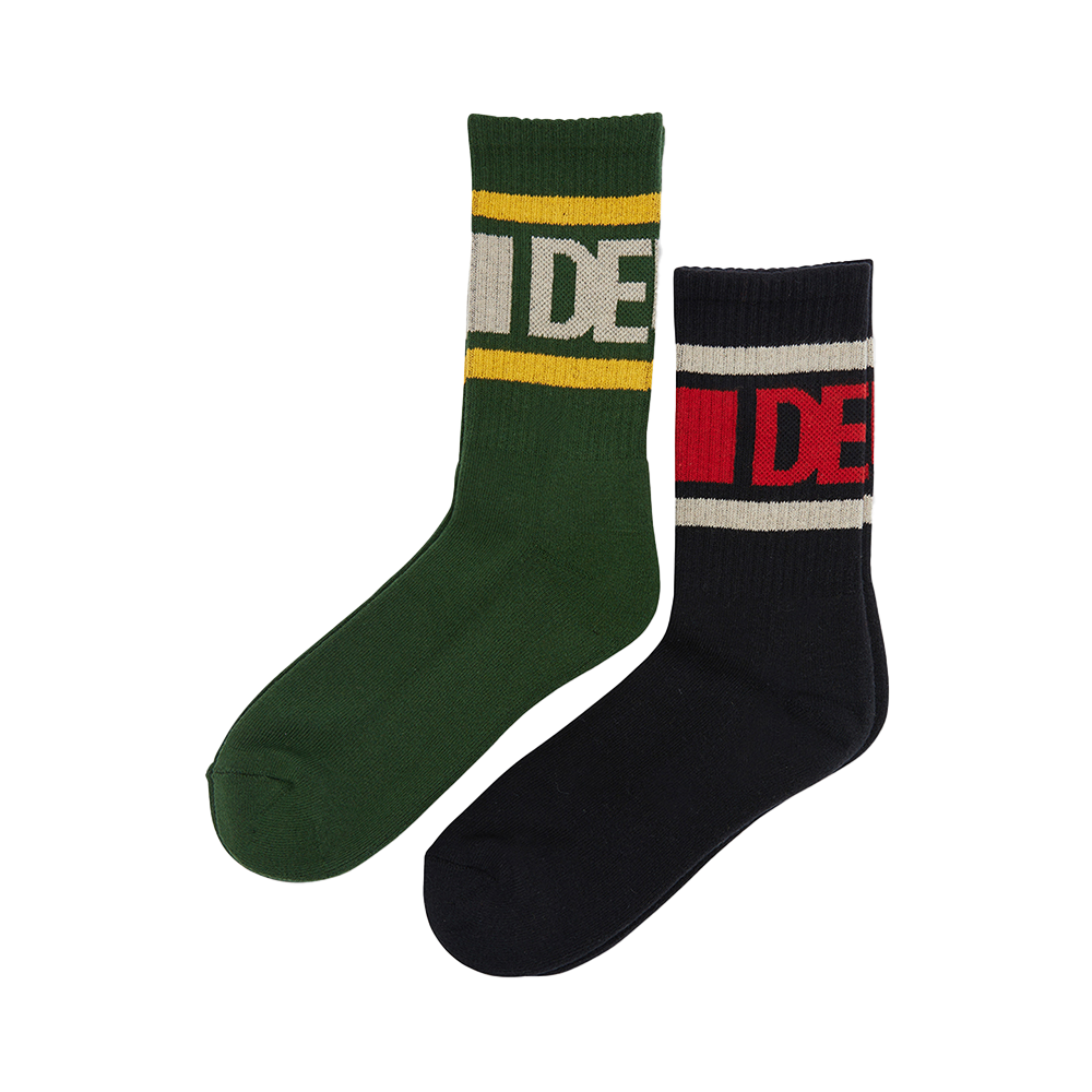 Deus Ex Machina Based Socks - Black/Green