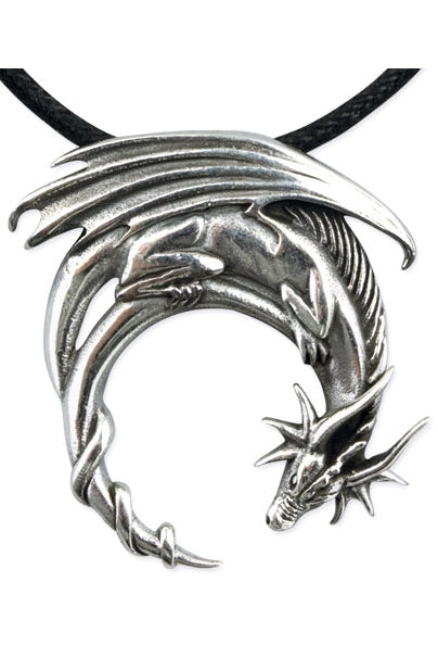 Echt etNox Fantasy Dragon Pendant Sterling Silver