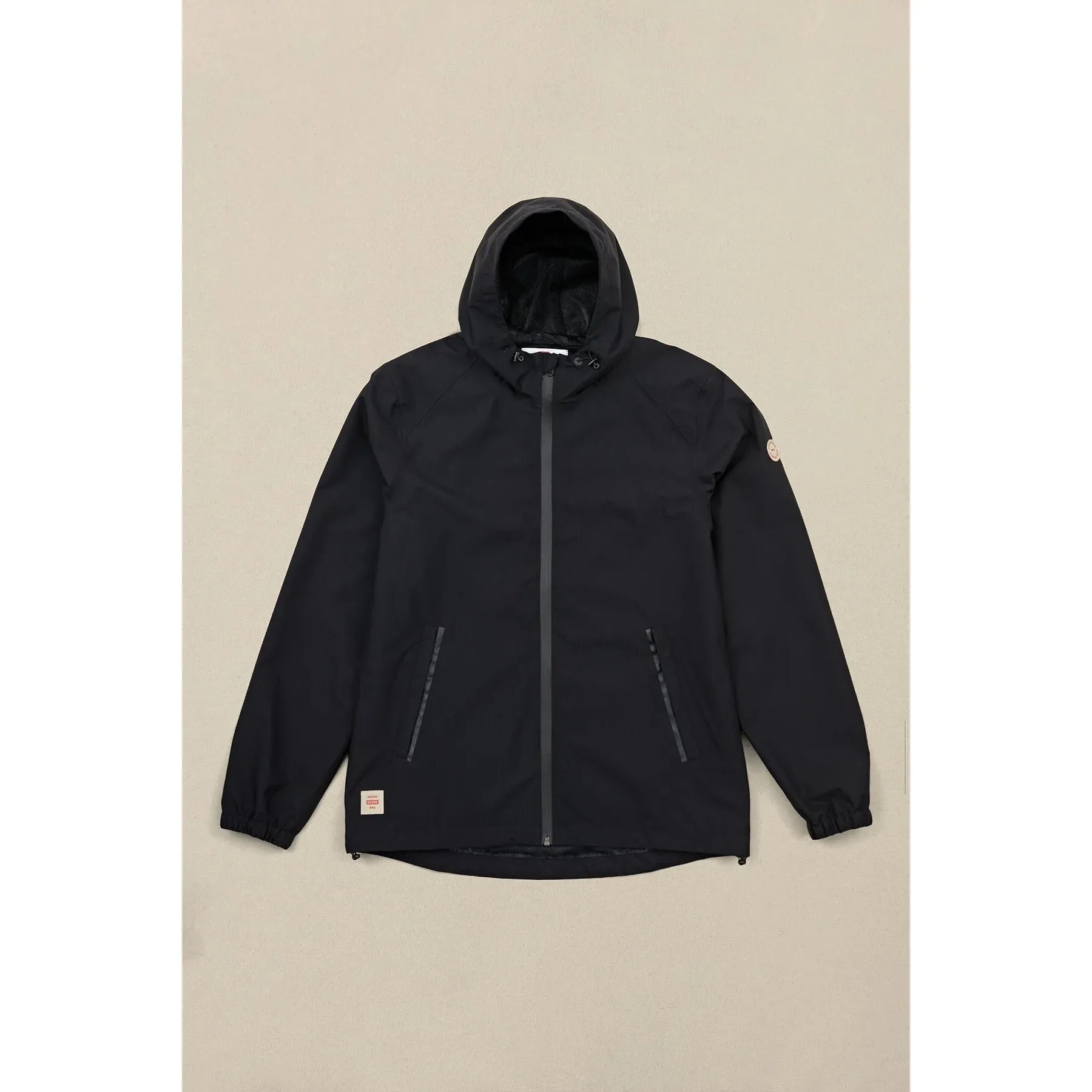 Globe Men's Breaker Spray Waterproof Rain Jacket - Black