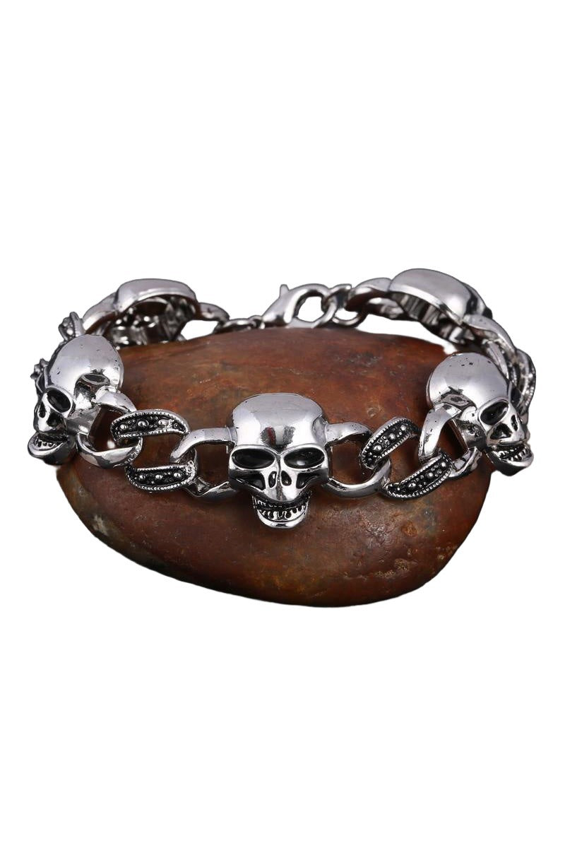 Gothic Skulls Bracelet