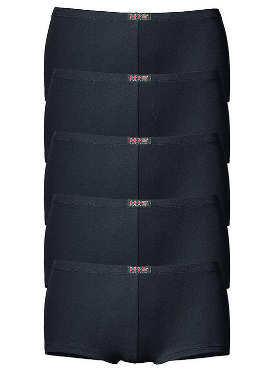 H.I.S Pack of 5 Hipster Panties