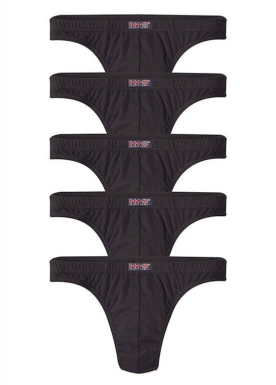 H.I.S Pack of 5 Thongs