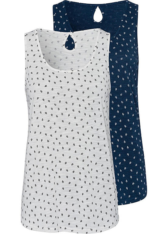 LASCANA Pack of 2 Vest Tops