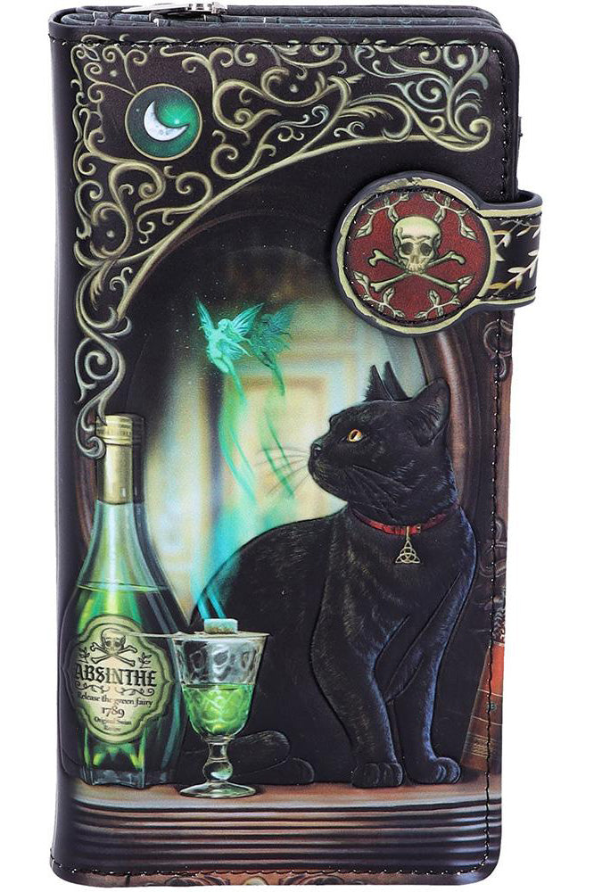 Lisa Parker Absinthe Embossed Purse