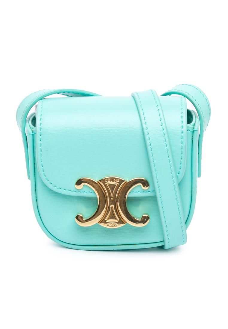 Preloved Ava Mini Bag Crossbody- Blue Crossbody Bags