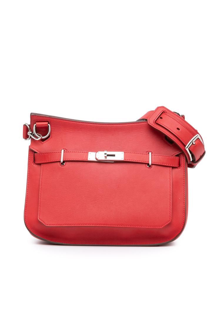 Preloved Haut Courroies Crossbody- Red Crossbody Bags