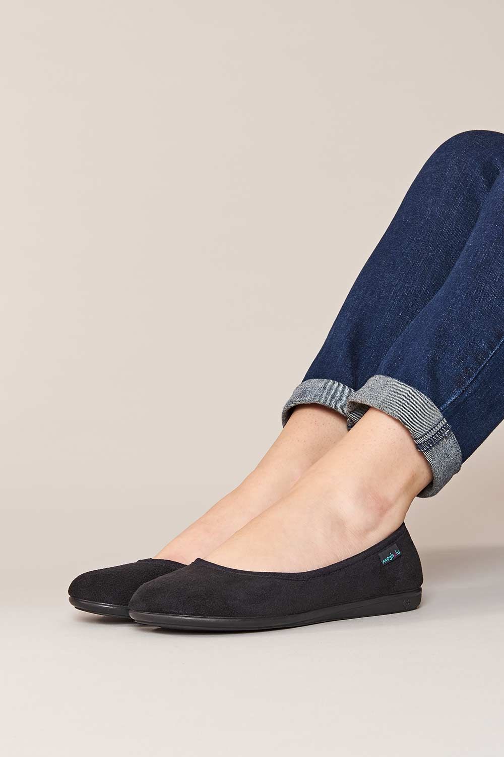 'Banoffee 2' Ballerina Slippers