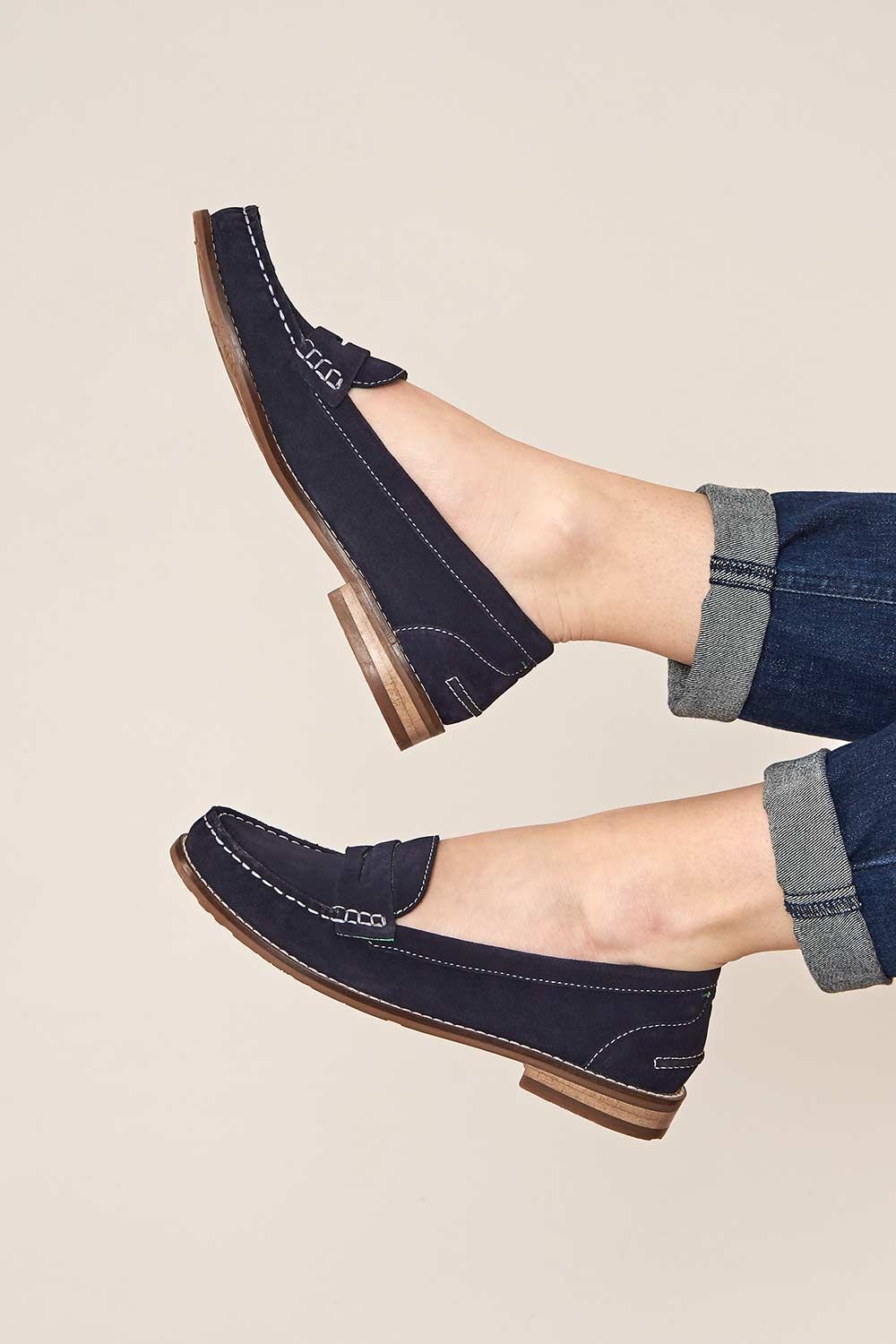 'Petrel Suede' Ladies Suede Loafers