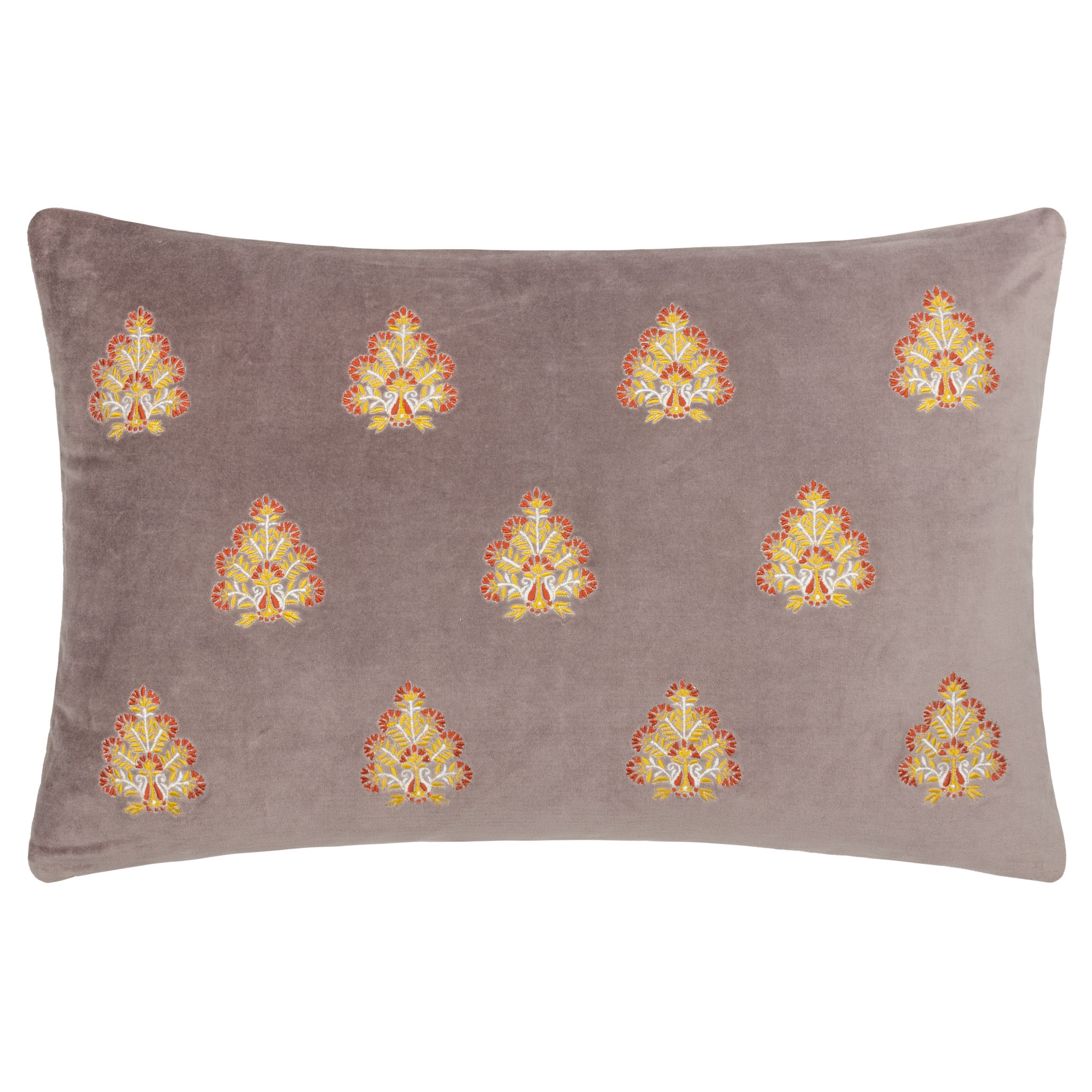 Rennes Floral Embroidered Cushion