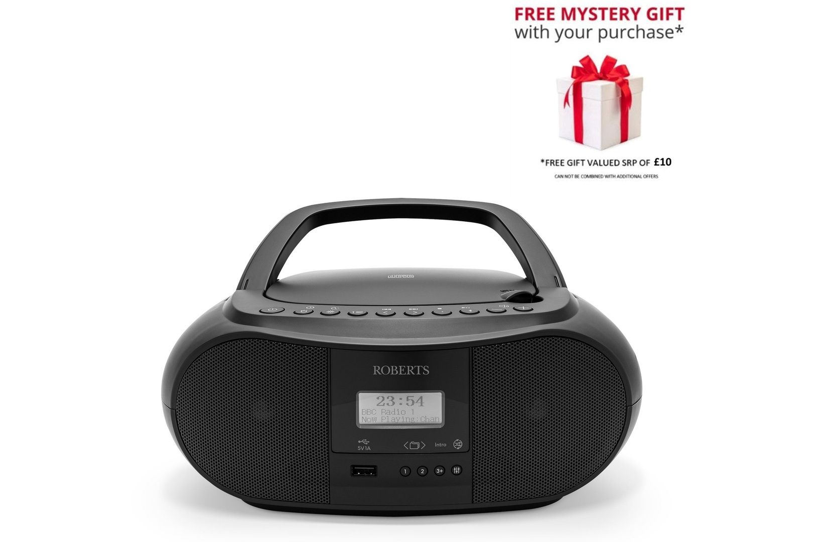 Zoombox 4 Zoombox 4 DAB/DAB+/FM Bluetooth Portable Boombox